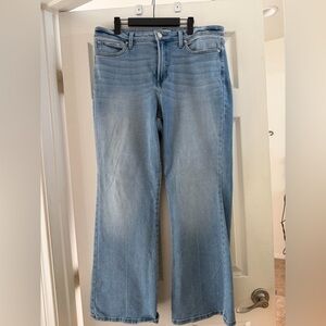 LC Lauren Conrad Light Wash Wide-Leg Jeans